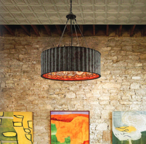 Drum Shade Pendants